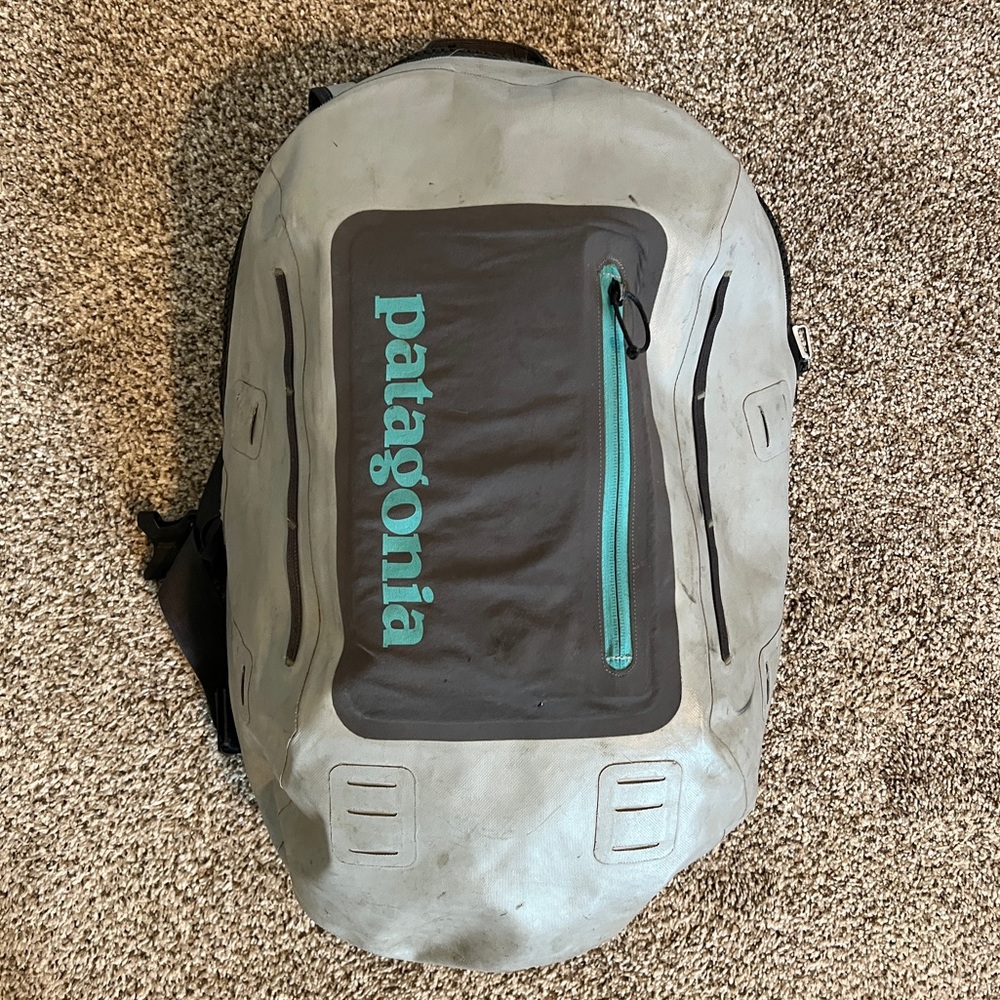 Patagonia storm front 30l waterproof fishing backpack tzip